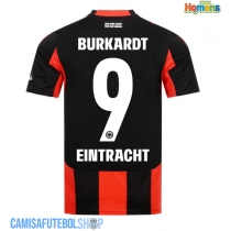 Camisa de time de futebol Eintracht Frankfurt Jonathan Burkardt #9 Replicas 1º Equipamento 2025-26 Manga Curta
